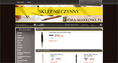 Desktop Screenshot of piora-markowe.pl